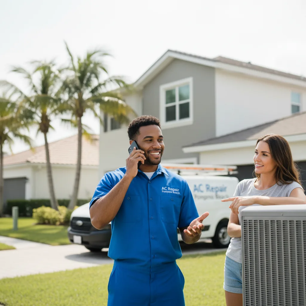 AC Repair Pompano Beach customer support in Waban